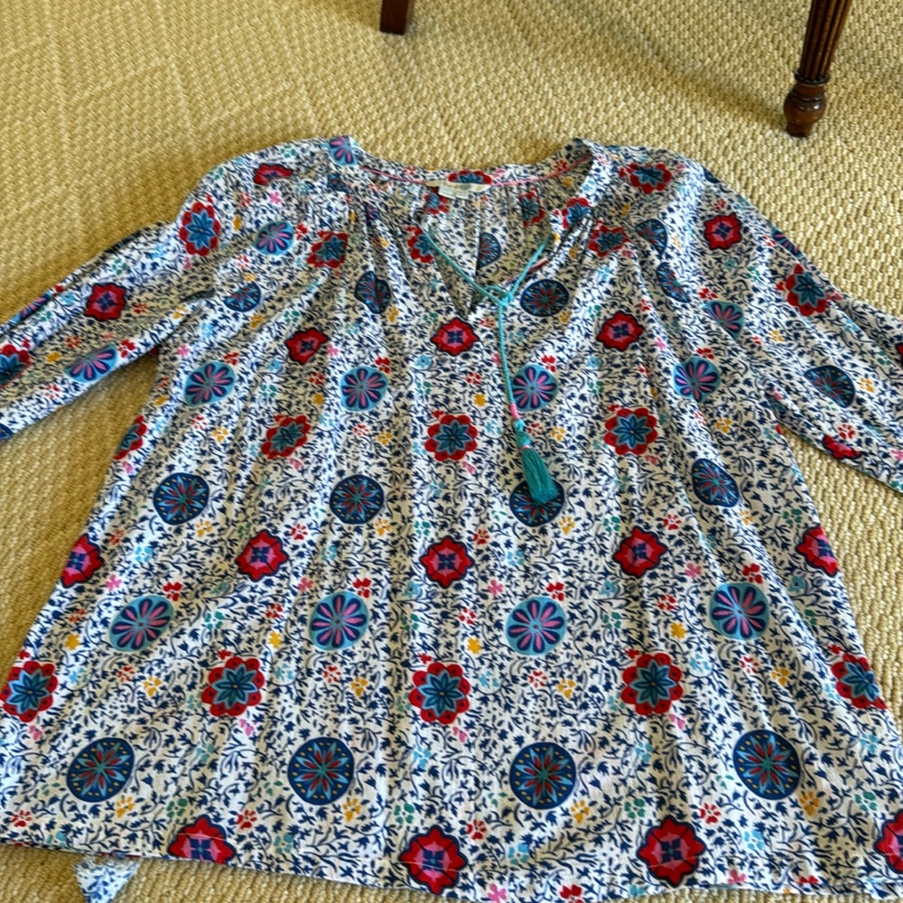 Multicolored Biden long sleeve shirt